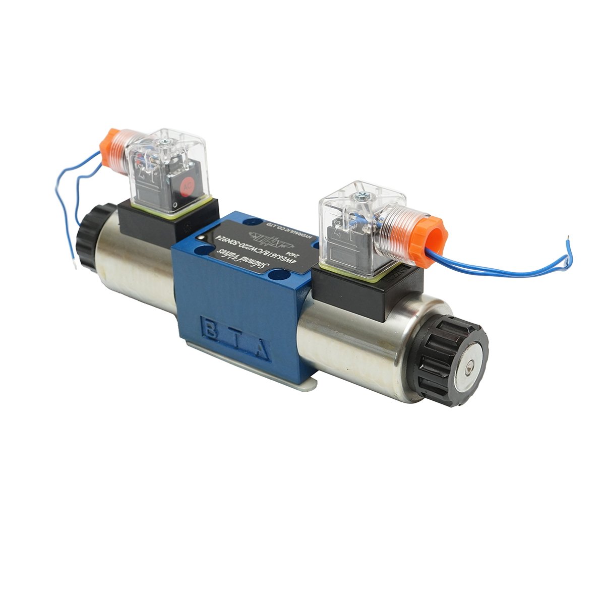 Electrovalva directionala AC220V pentru 6 cai control debit instalatii hidraulice HDQX2206J 4WE6J61B CW220-50N9Z4